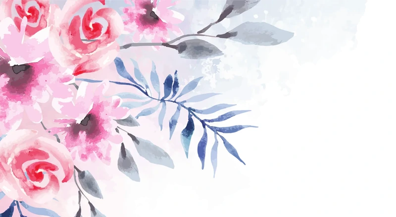 Close-up of the Lilac Mist artwork — blossom painted in lilac