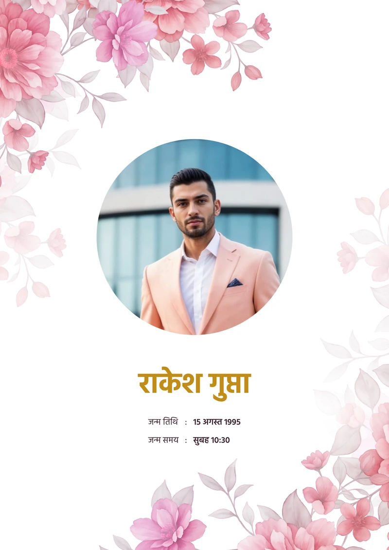 Marriage biodata sample in Hindi